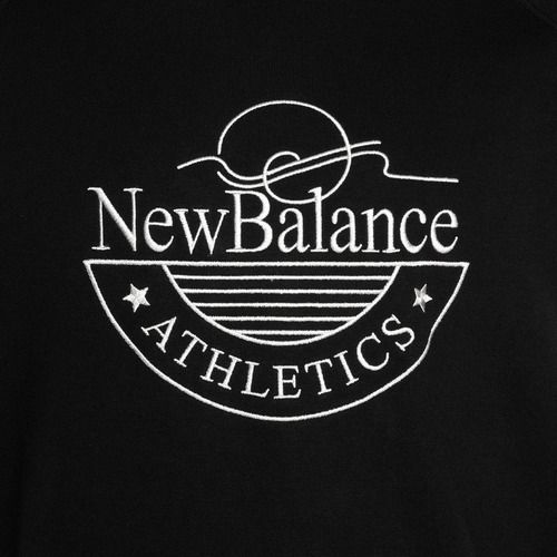 Pánska mikina New Balance Athletics Graphic Crew black