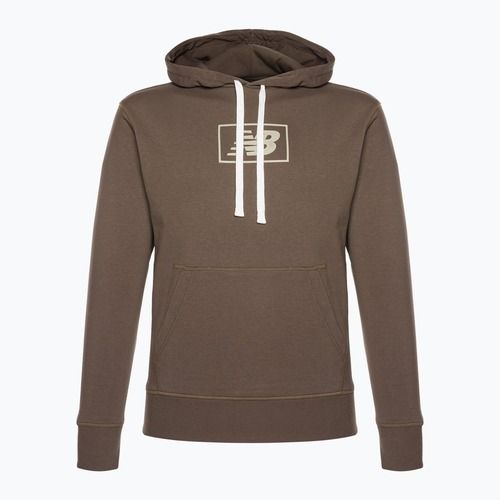 Pánska mikina New Balance Essentials Hoodie darkmush