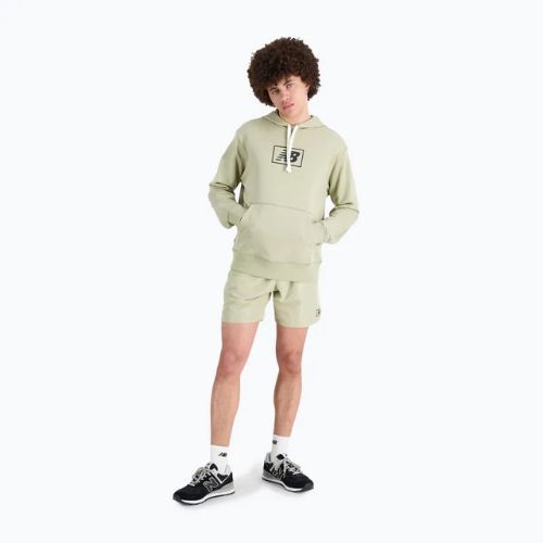Pánska mikina New Balance Essentials Hoodie fatigueg