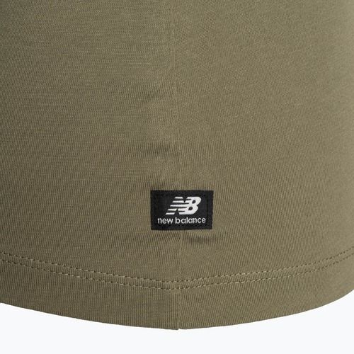 Dámske tričko New Balance Essentials Cotton Jersey green