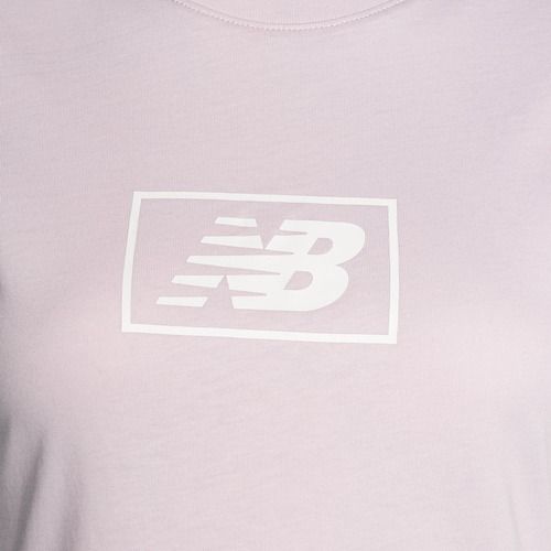 Dámske tričko New Balance Essentials Cotton Jersey december