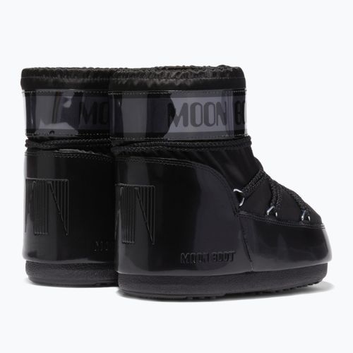 Dámske snehové topánky Moon Boot Icon Low Glance black