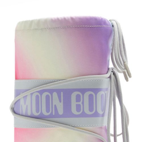 Dámske snehové topánky Moon Boot Icon Tie Dye glacier grey