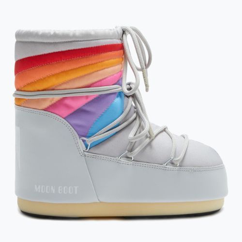 Dámske snehové topánky Moon Boot Icon Low Rainbow glacier grey