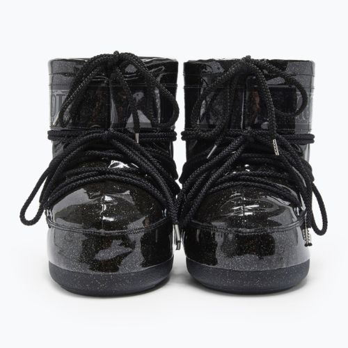 Dámske snehové topánky Moon Boot Icon Low Glitter black