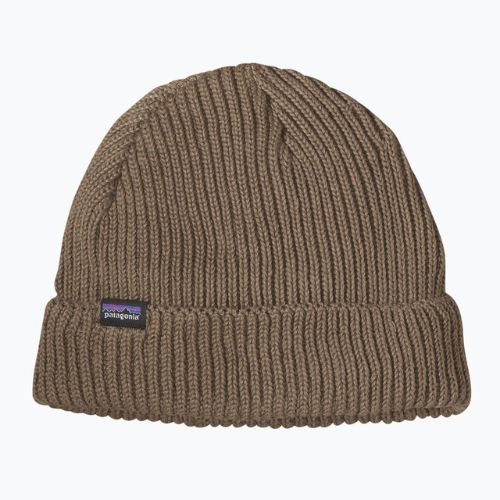 Zimná čiapka Patagonia Fishermans Rolled Beanie ash tan