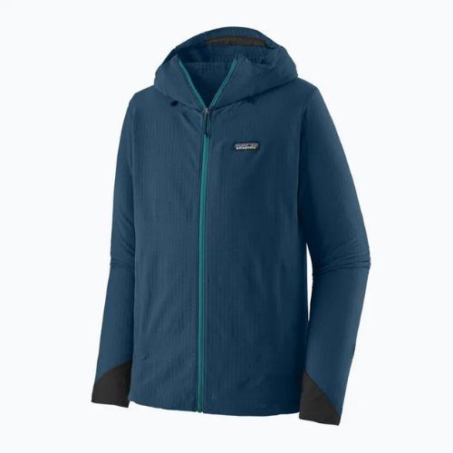 Pánska softshellová bunda Patagonia R1 TechFace lagom blue