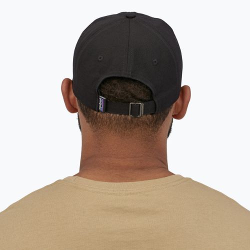 Patagonia P-6 Logo Trucker cap black