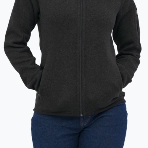 Dámska mikina Patagonia Better Sweater Fleece trekkingová mikina čierna