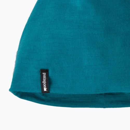 Patagonia zimná čiapka Overlook Merino Wool Liner Beanie belay blue
