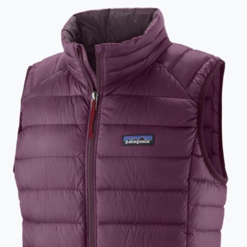Patagonia dámsky sveter bez rukávov Down Sweater night plum