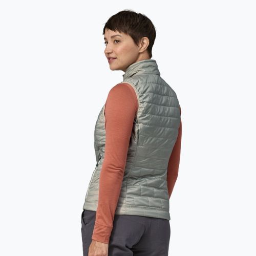 Patagonia dámske tričko bez rukávov Nano Puff sleet green