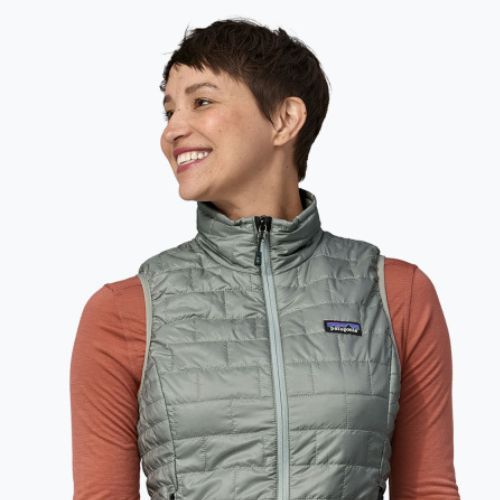 Patagonia dámske tričko bez rukávov Nano Puff sleet green
