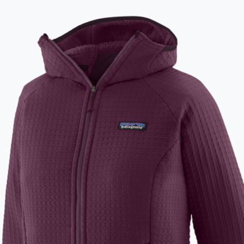 Patagonia dámska softshellová bunda R2 TechFace Hoody night plum