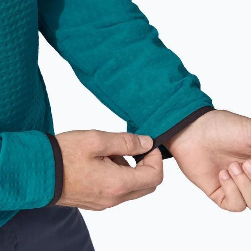Pánska softshellová bunda Patagonia R2 TechFace Hoody belay blue