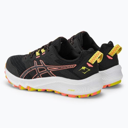 Dámska bežecká obuv ASICS Trabuco Terra 2 black/sun coral