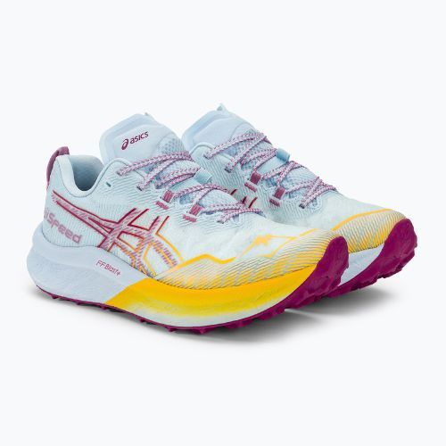 Dámska bežecká obuv ASICS FUJISPEED 2 light blue/blackberry