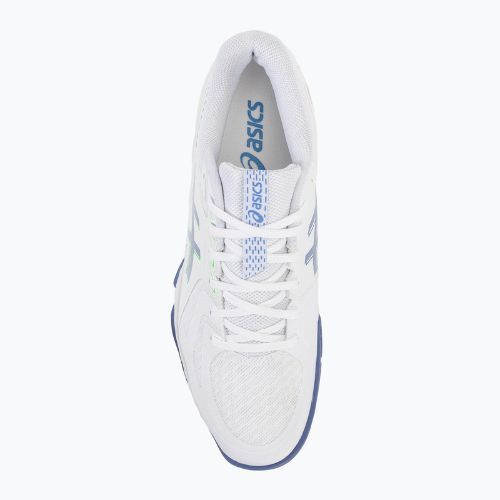 Pánska squashová obuv ASICS Blade FF white/denim blue