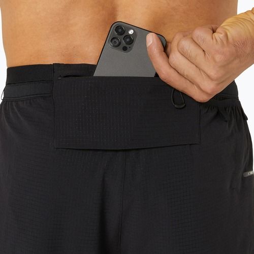 Pánske bežecké šortky  ASICS Metarun 5IN performance čierne