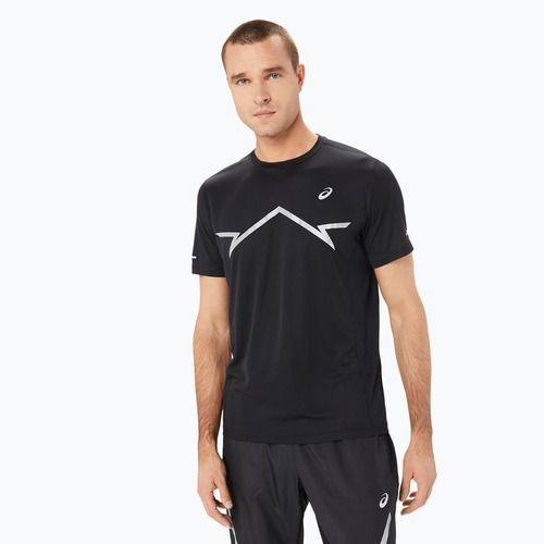 Pánske bežecké tričko ASICS Lite-Show performance black