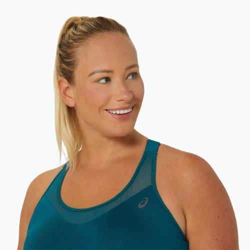 ASICS Accelerate rich teal bežecká podprsenka