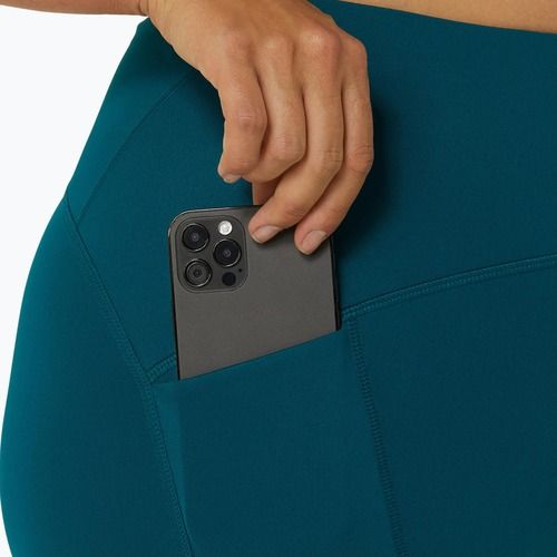 Dámske bežecké legíny ASICS Road High Waist rich teal