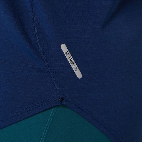 Dámske bežecké tričko ASICS Road blue expanse