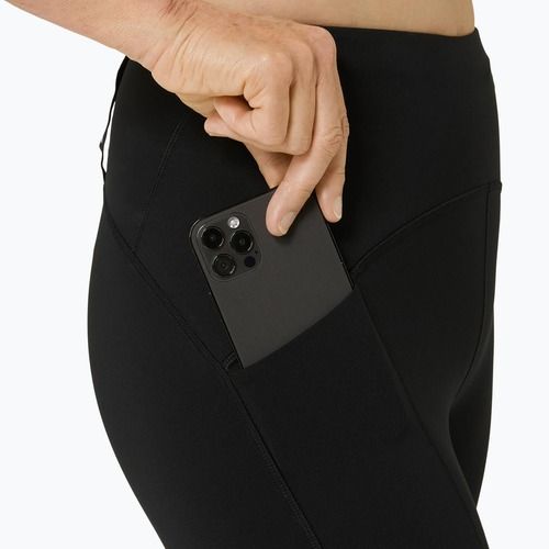 Dámske bežecké legíny ASICS High Waist Capri performance black