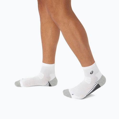 ASICS Performance Run Quarter bežecké ponožky brilant white