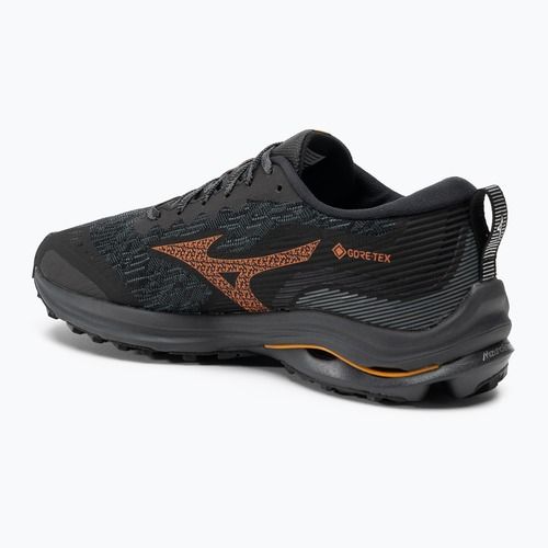 Pánska bežecká obuv Mizuno Wave Rider GTX black/nasturtium/carrot curl