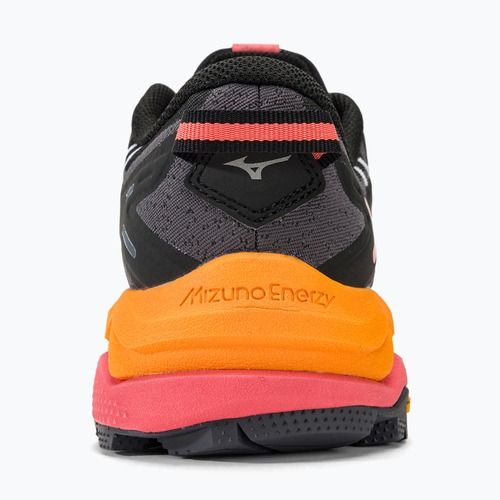 Dámska bežecká obuv Wave Mujin 10 black/white/hot coral