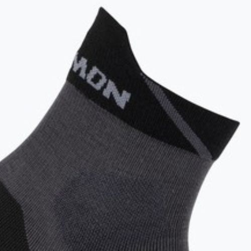 Salomon Speedcross členkové bežecké ponožky black/magnet/quarry