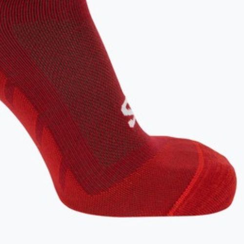 Bežecké ponožky Salomon Speedcross Ankle red dahlia/black/poppy