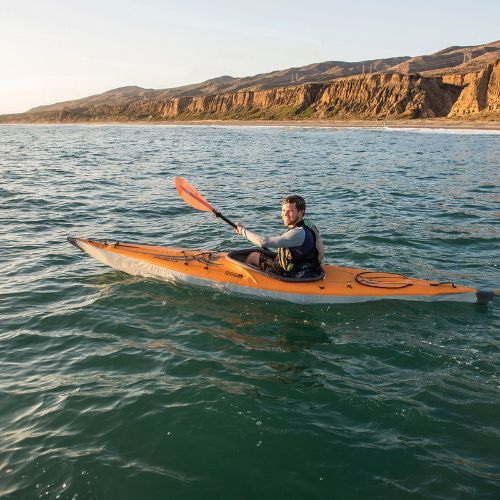 Nafukovací kajak pre 1 osobu Advanced Elements Air Fusion TM EVO oranžová/šedá pre 1 osobu