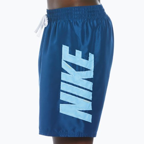 Pánske plavecké šortky Nike Big Block 7" Volley court blue