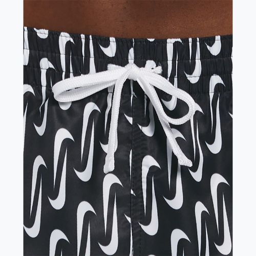 Pánske plavecké šortky Nike Swoosh Link 5" Volley black