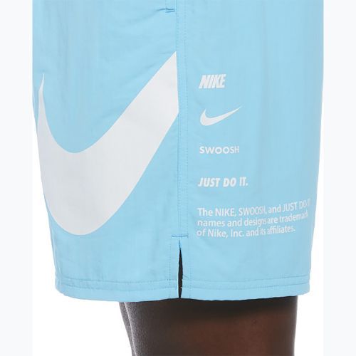 Pánske plavecké šortky Nike Specs 7" Volley aquarius blue