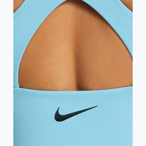 Dámske jednodielne plavky Nike Hydralock Fusion Inclusive aquarius blue