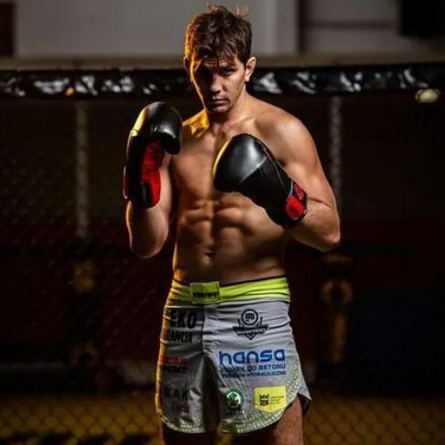 DBX BUSHIDO "Hammer - Red" Muay Thai boxerské rukavice čierna/červená