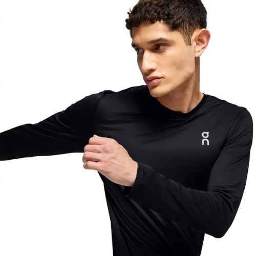 Pánske bežecké tričko s dlhým rukávom On Core Long-T black