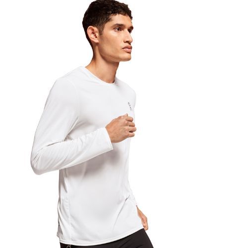 Pánske bežecké tričko On Core Long-T undyed-white Longsleeve