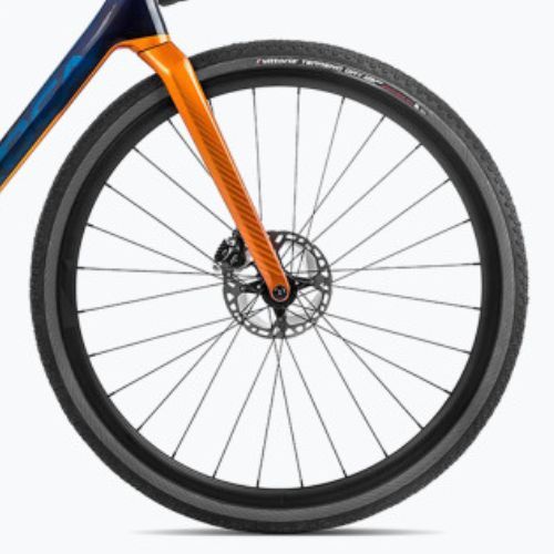 Gravel bicykel Orbea Terra M20 Team 2023 modrý karbón/leo oranžový