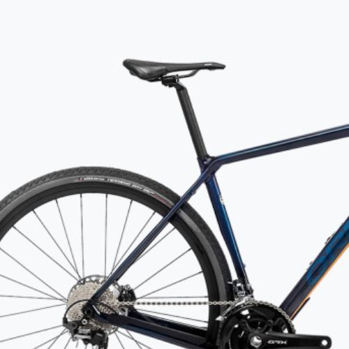 Gravel bicykel Orbea Terra M20 Team 2023 modrý karbón/leo oranžový