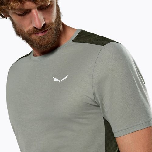 Pánske tričko Salewa Puez HYB Dry shirt shadow
