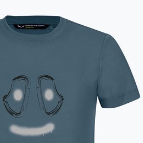 Salewa Graphic Dry java blue detské trekingové tričko