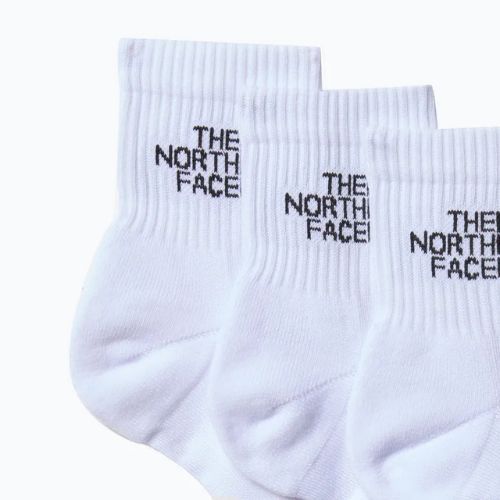 Trekingové ponožky The North Face Multi Sport Cush Quarter Sock 3 páry biele