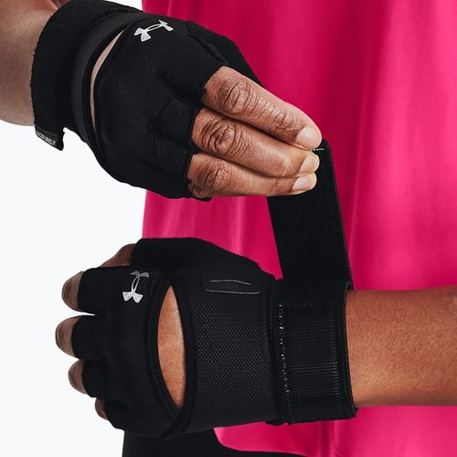 Tréningové rukavice dámske Under Armour M'S Weightlifting black/black/silver