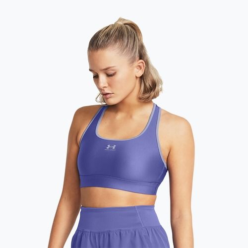 Podprsenka Under Armour Authentics Mid Paddles fitness  starlight/celeste/celeste