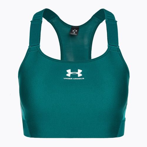 Podprsenka Under Armour HG Armour High hydro teal/white fitness