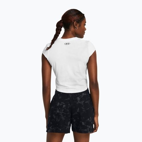 Dámske tréningové tričko Under Armour Project Underground Cap white/black